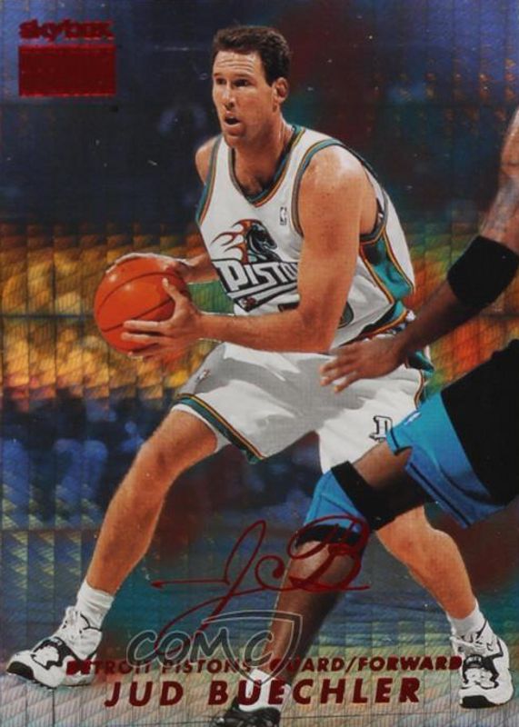 Jud Buechler 1998 SkyBox Premium #189 Star Rubies /50 SGC 10