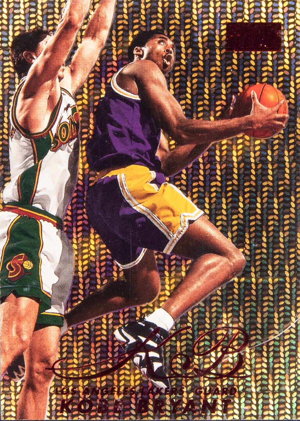 Kobe Bryant 1998 Skybox Premium #44 Star Rubies /50 Price Guide 