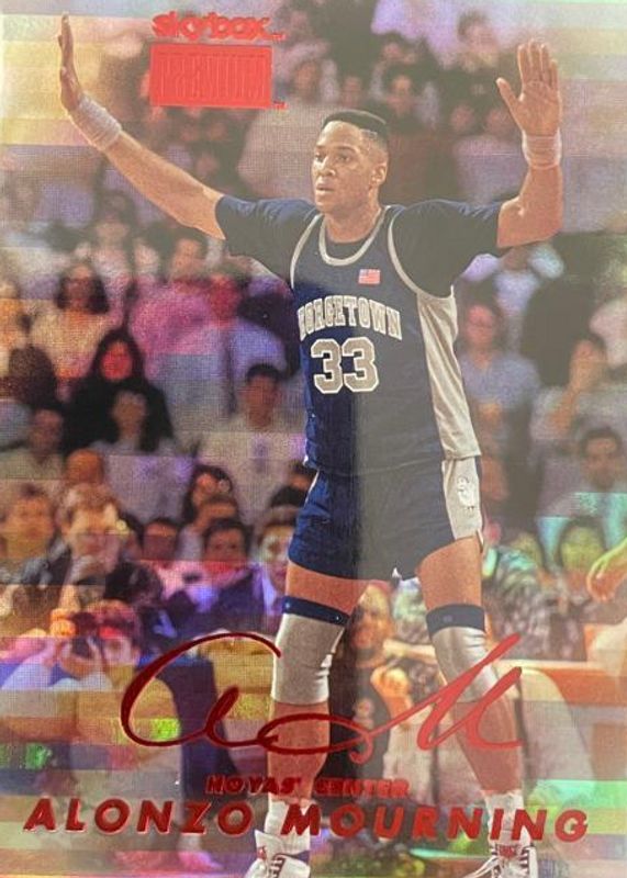 Alonzo Mourning 1998 SkyBox Premium #98 Star Rubies /50 RAW
