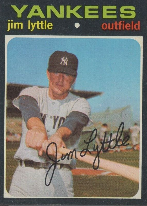 Jim Lyttle 1971 Topps #234 Base PSA 7