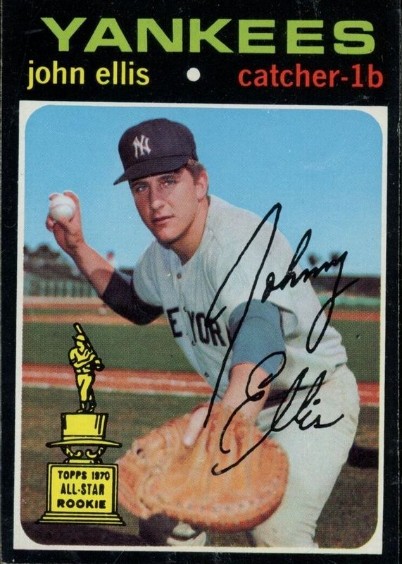 John Ellis 1971 Topps #263 Base BVG 5