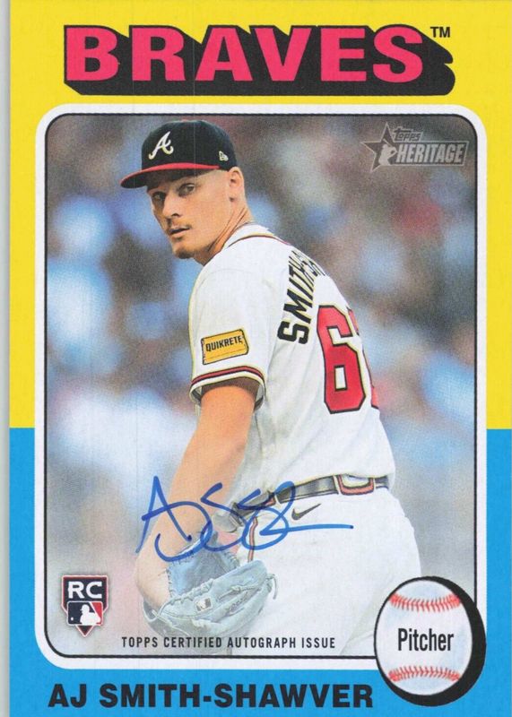 2024 Topps Heritage #ROA-ASM Real One Autographs