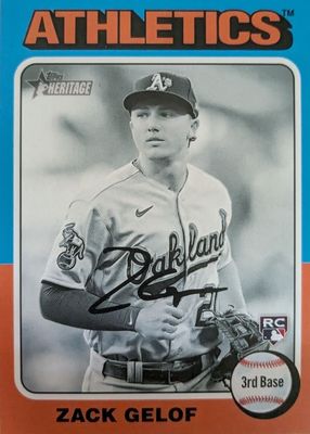2024 Topps Heritage #346 Black & White Image Variation