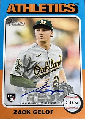 2024 Topps Heritage #ROA-ZGE Real One Autographs