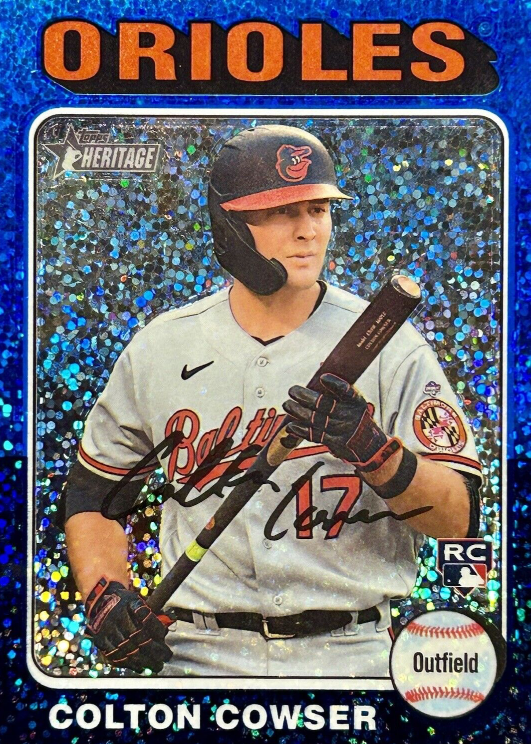 Topps - 75枚限定 Topps Chrome Colton Cowser PSA 9 Colton Cowser RC CHROME Stars of the MLB Insert 2024 Topps