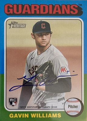 2024 Topps Heritage #ROA-GW Real One Autographs