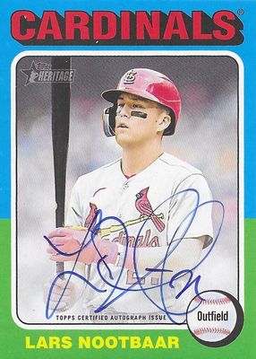 2024 Topps Heritage #ROA-LN Real One Autographs