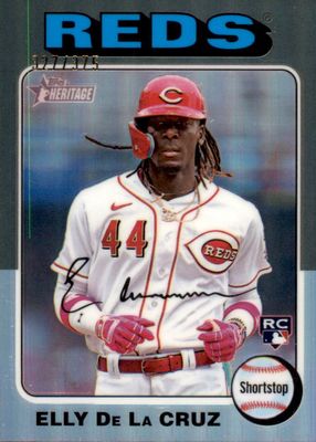 2024 Topps Heritage #473 Chrome - Silver Refractor /375