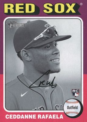 2024 Topps Heritage #420 Black & White Image Variation