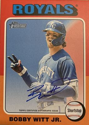 2024 Topps Heritage #ROA-BWI Real One Autographs