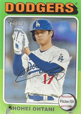 2024 Topps Heritage #371 Color Swap Variation