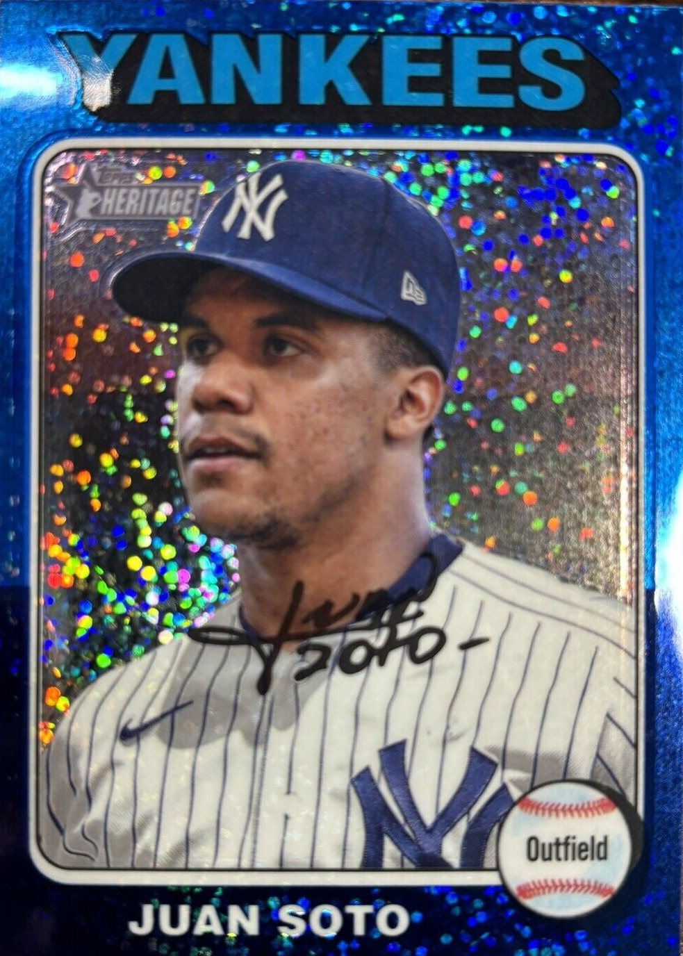 スポーツ選手 MLB 2017 JUAN SOTO CHROME ref Juan Soto Autographed 2017 Bowman Chrome Prospects Rookie
