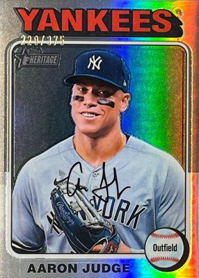 2024 Topps Heritage #112 Chrome - Silver Refractor /375