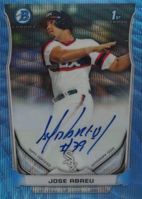 2014 Bowman #BCAP-JAB Chrome Prospect Auto - Blue Wave Refractor /50 (1st)