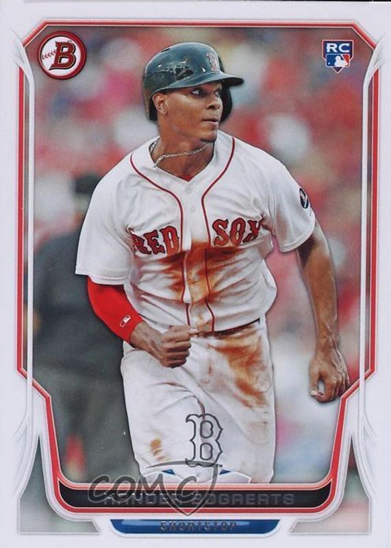 Xander Bogaerts 2014 Bowman #84 Base Rookie RAW