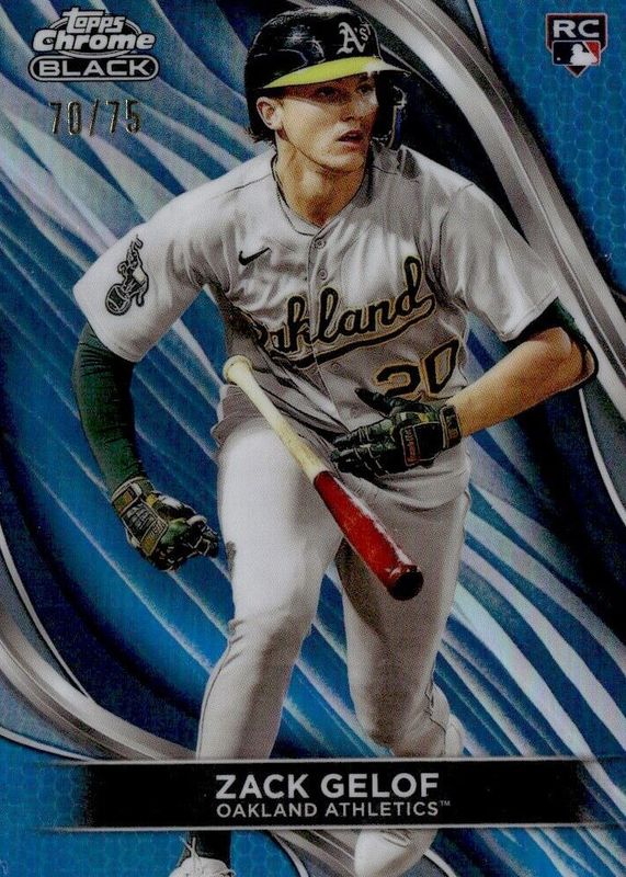 2024 Topps Chrome Black #40 Blue Refractor /75