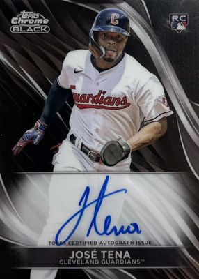 2024 Topps Chrome Black #CBA-JTE Autographs