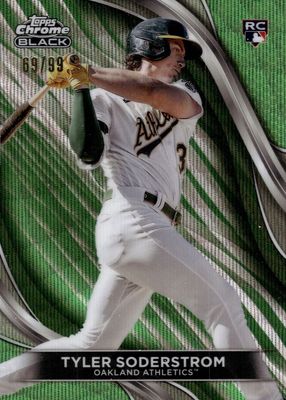 2024 Topps Chrome Black #80 Green Wave Refractor /99