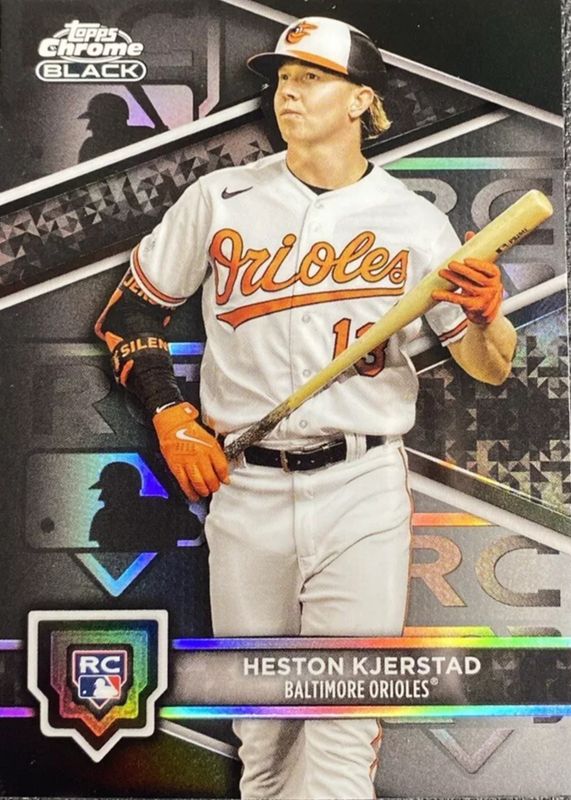 Heston Kjerstad 2024 Topps Chrome Black #86 Rookie Variation SGC 10