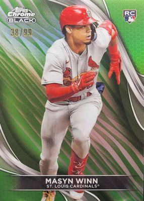 2024 Topps Chrome Black #46 Green Refractor /99