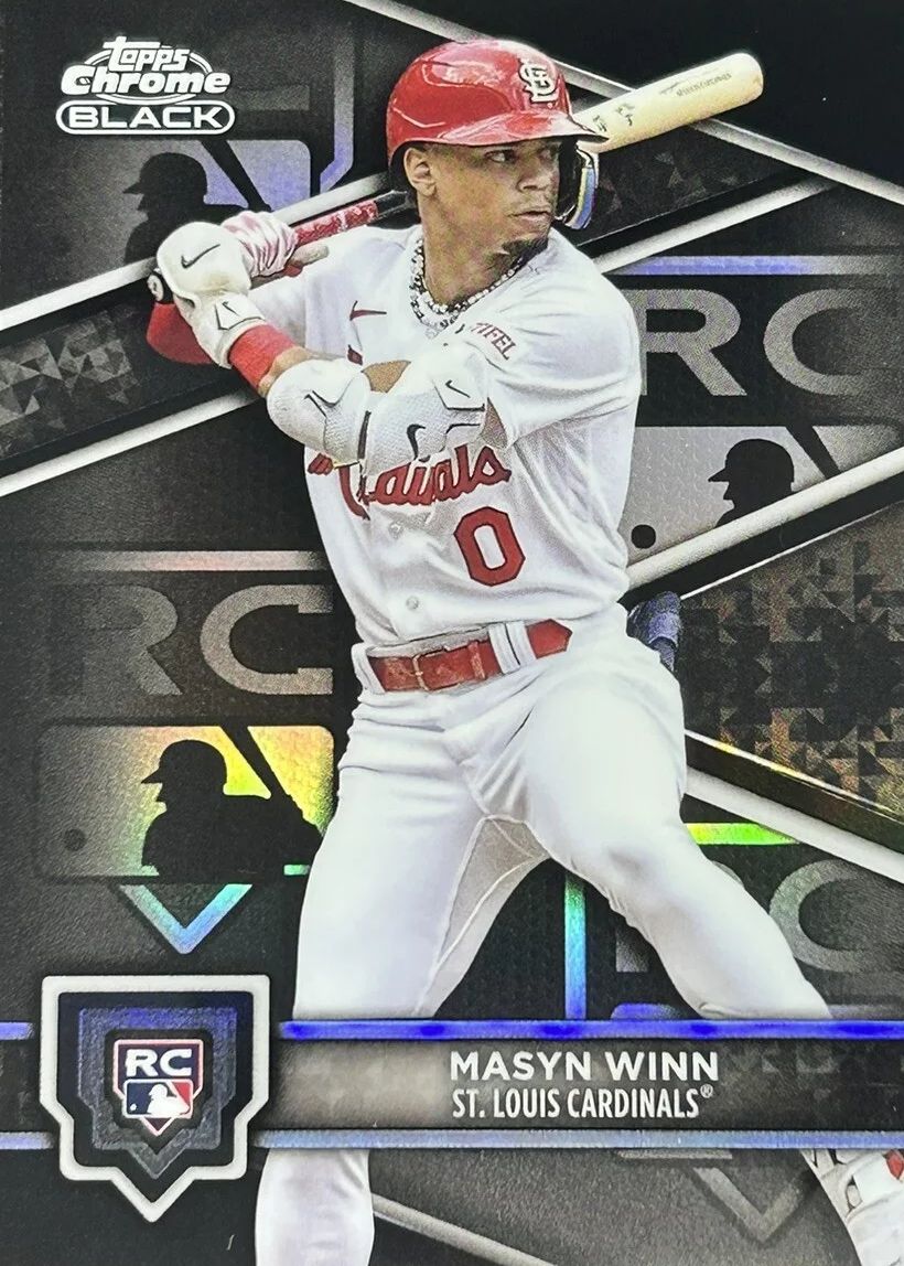 Topps つぶせる chrome Masyn Winn選手 直筆サイン /199