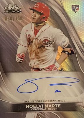 2024 Topps Chrome Black #CBA-NM Autographs - Refractor /150