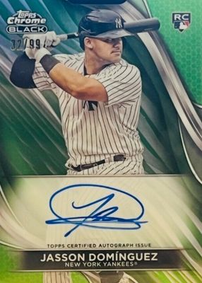 2024 Topps Chrome Black #CBA-JDO Autographs - Green Refractor /99