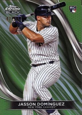 2024 Topps Chrome Black #19 Green Refractor /99