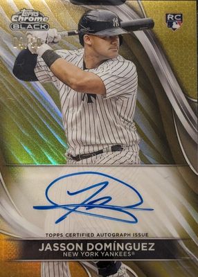2024 Topps Chrome Black #CBA-JDO Autographs - Gold Refractor /50