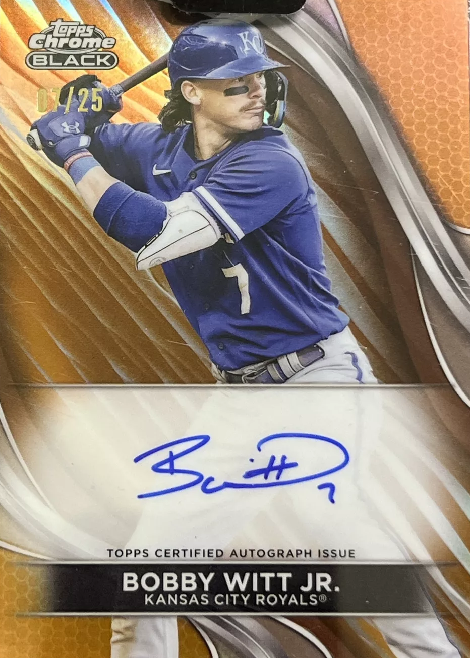 2024 Topps Update Bobby Witt Jr Auto 直書き 直筆サイン