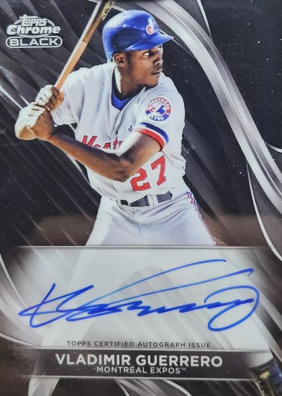 2024 Topps Chrome Black #CBA-VGU Autographs