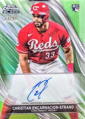 Christian Encarnacion-Strand 直筆サイン MLB Cincinnati Reds Edwin Encarnacion Strand MLB Authenticated