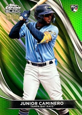 2024 Topps Chrome Black #78 Green Refractor /99