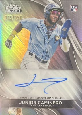 2024 Topps Chrome Black #CBA-JCA Autographs - Refractor /150