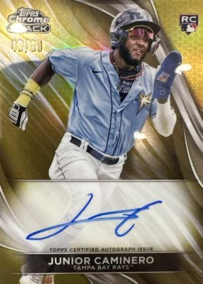2024 Topps Chrome Black #CBA-JCA Autographs - Gold Refractor /50