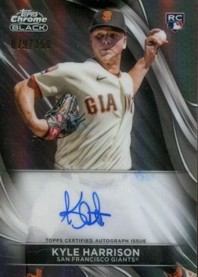 2024 Topps Chrome Black #CBA-KHAR Autographs - Refractor /150