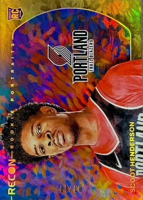 2023 Recon #9 Rookie Portraits - Gold /10