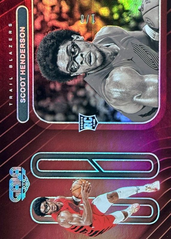 Scoot Henderson 2023 Recon #24 Gala /8 Rookie RAW