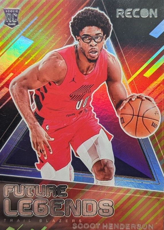 Scoot Henderson 2023 Recon #15 Future Legends Rookie SGC 10