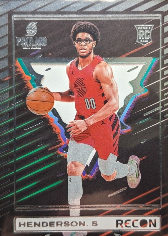 Scoot Henderson 2023 Recon #246 Base Rookie RAW