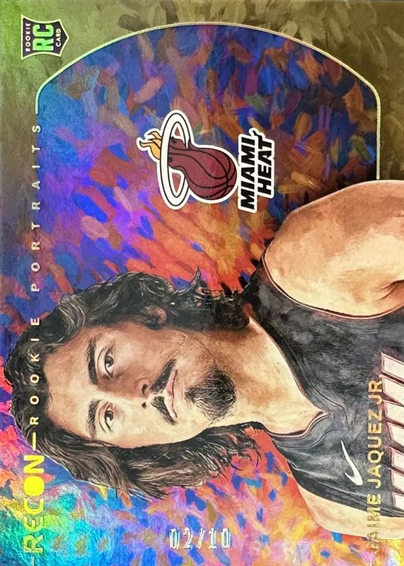Jaime Jaquez Jr. 2023 Recon #4 Rookie Portraits - Gold /10 RAW