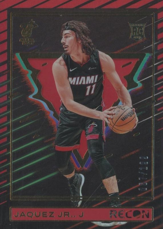 Jaime Jaquez Jr. 2023 Recon #241 Red /199 Rookie RAW