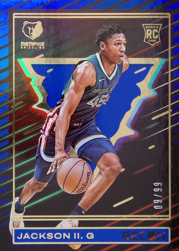 GG Jackson II 2023 Recon #238 Blue /99 Rookie RAW