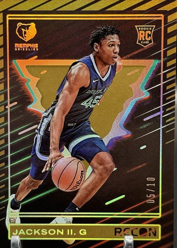 GG Jackson II 2023 Recon #238 Gold /10 Rookie RAW