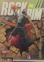 LeBron James 2023 Recon #16 Rock the Rim - Gold /10 Price Guide ...