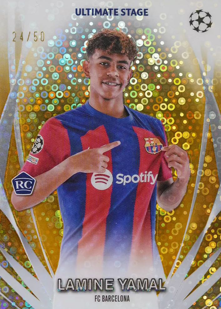 Lamine Yamal 2023 Topps UEFA Club Competitions #USC-16 Ultimate