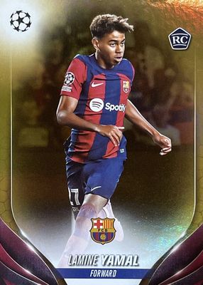 2023 Topps UEFA Club Competitions #64 Gold Foil /50