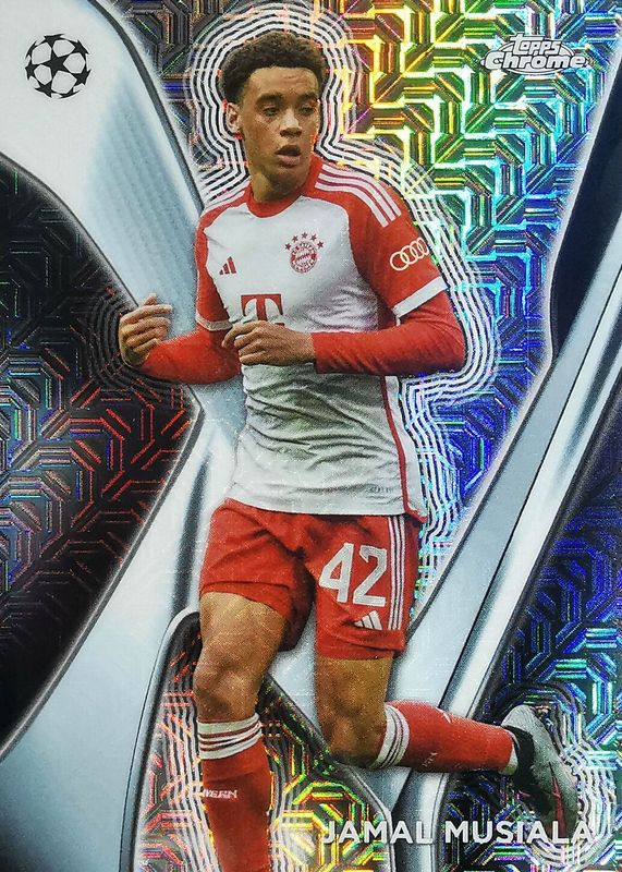 Jamal Musiala 2023 Topps UEFA Club Competitions #MJ-12 Mojo /(SSP) RAW