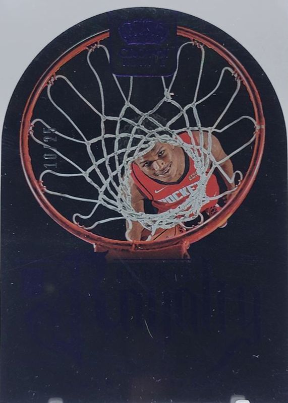 Amen Thompson 2023 Crown Royale #4 Rookie Royalty - Purple /25 RAW
