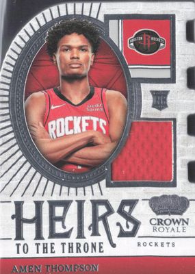 2023 Crown Royale #HT-AMN Heirs to the Throne
